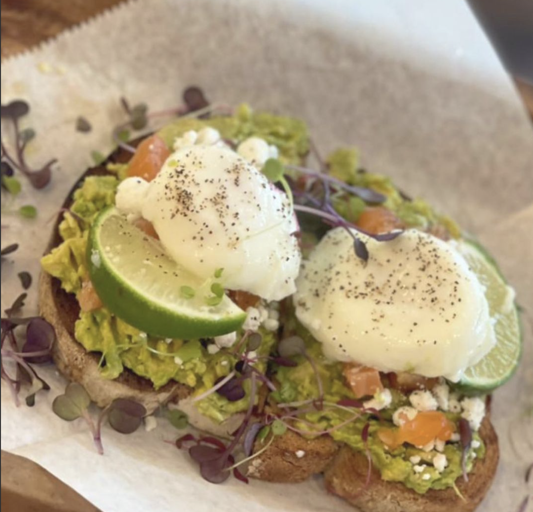 Leave room after your Key Biscayne Sunday meal… | Lifestyle 4 D'lite Bambi’s Egg Toast with extra Wild Cut Salmon .png